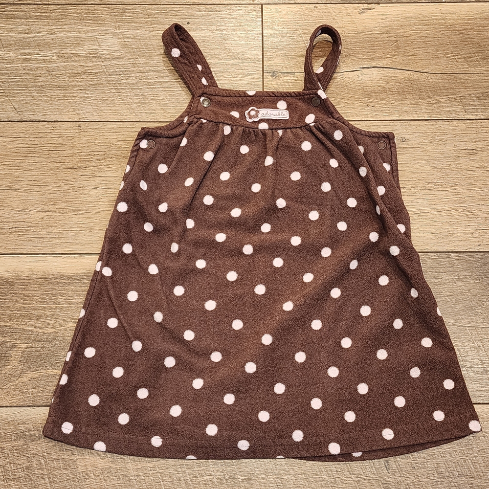 Carter's Brown Dress with Polka Dots 24 Months